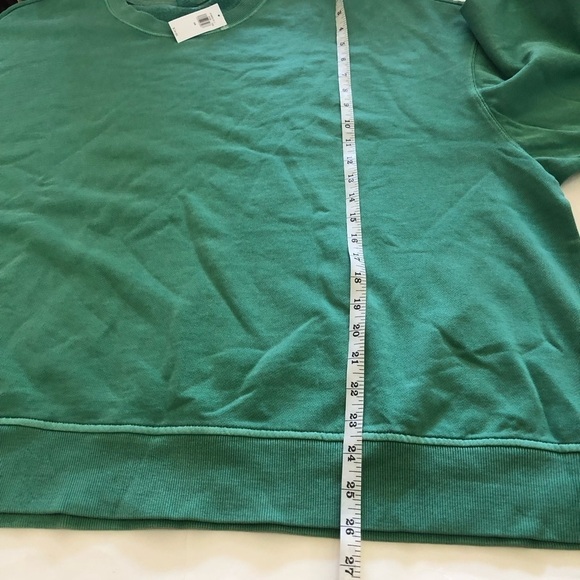 Old Navy Cropped French Terry Sweatshirt Dropped Shoulders Plus Size 4X - Picture 10 of 10